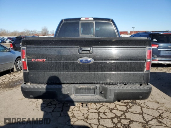 2012 Ford F-150 XL with VIN 1FTFW1ET8CFA94471, listed as a Copart auction lot 44246595 with 153,033 mi miles and Clean Title. Bid and sale history available at carsss.com. Image 6.