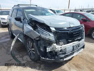 2022 Nissan Pathfinder Platinum with VIN 5N1DR3DH7NC216826, listed as a IAAI auction lot 41888575 with 71,663 mi miles and . Bid and sale history available at DreamBid. Image 6.