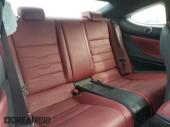 2017 Lexus RC 350 with VIN JTHSE5BC1H5007504, listed as a Copart auction lot 46390685 with 98,959 mi miles and Salvage title. Bid and sale history available at DreamBid. Image 10.