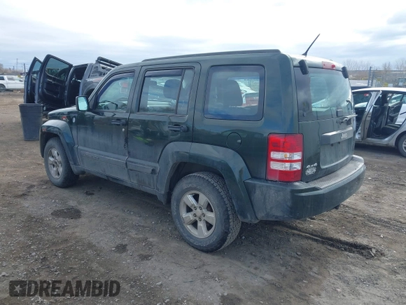 2012 Jeep Liberty Sport with VIN 1C4PJMAK8CW104272, listed as a IAAI auction lot 41841519 with 163,979 mi miles. Bid and sale history available at carsss.com. Image 3.