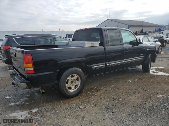 1999 Chevrolet Silverado 1500 LS with VIN 2GCEC19T3X1138386, listed as a Copart auction lot 41630275 with 124,217 mi miles and Salvage Title. Bid and sale history available at carsss.com. Image 3.