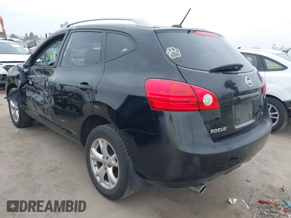 2009 Nissan Rogue SL with VIN JN8AS58T89W044613, listed as a IAAI auction lot 42110082 with 239,275 mi miles and . Bid and sale history available at DreamBid. Image 3.