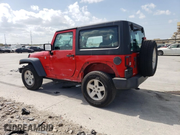 2018 Jeep Wrangler Sport S with VIN 1C4GJWAG2JL922408, listed as a Copart auction lot 49140425 with 62,632 mi miles and Salvage title. Bid and sale history available at DreamBid. Image 2.