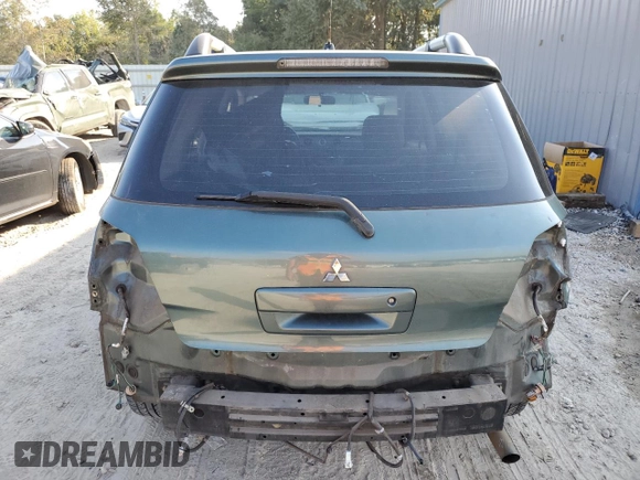 2006 Mitsubishi Outlander LS with VIN JA4LX31F46U022866, listed as a Copart auction lot 77914184 with 152,173 mi miles and Salvage Title. Bid and sale history available at carsss.com. Image 6.