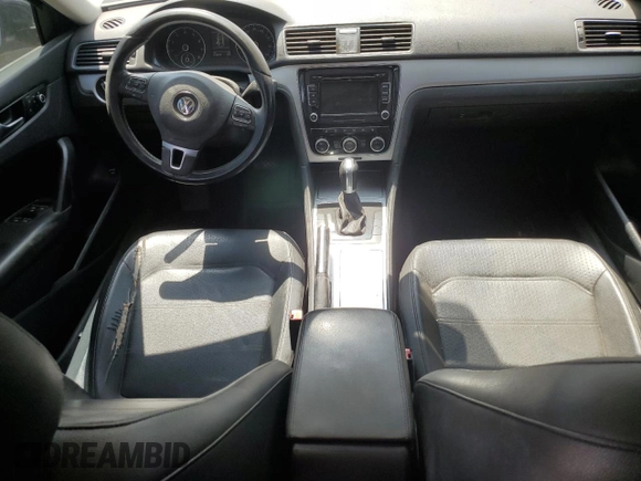 2012 Volkswagen Passat SE with VIN 1VWBP7A3XCC065461, listed as a Copart auction lot 61854385 with 214,225 mi miles and Salvage title. Bid and sale history available at DreamBid. Image 8.