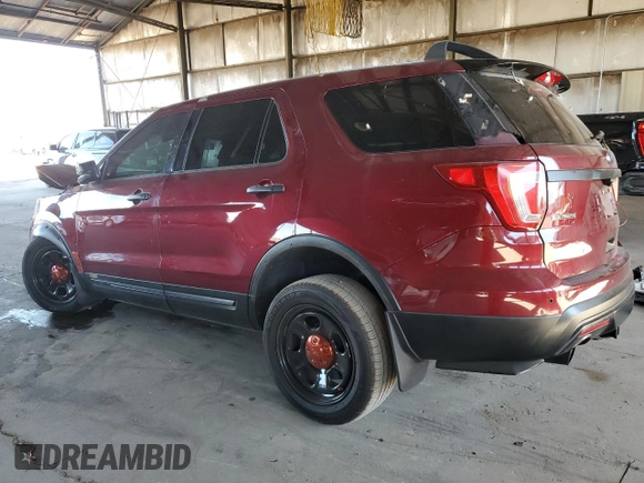 2017 Ford Police Interceptor Utility z VIN 1FM5K8AR4HGB15954, wystawiony jako Copart lot #61997335 z przebiegiem 98 412 mil mil oraz Szkoda całkowita • Salvage title. Historia ofert i sprzedaży dostępna na DreamBid. Obrazek 2.