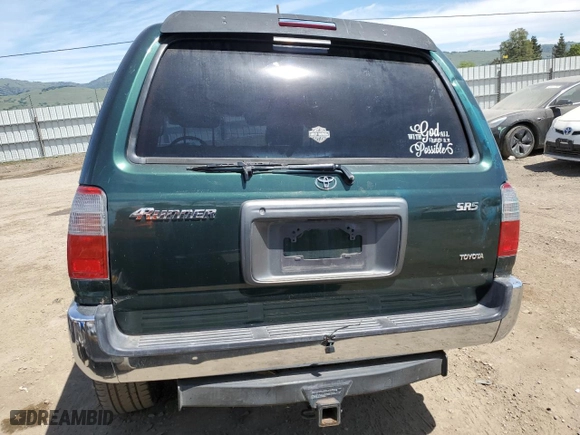 1999 Toyota 4Runner SR5 with VIN JT3GN86R1X0126807, listed as a Copart auction lot 52929775 with 118,975 mi miles and Clean Title. Bid and sale history available at carsss.com. Image 6.