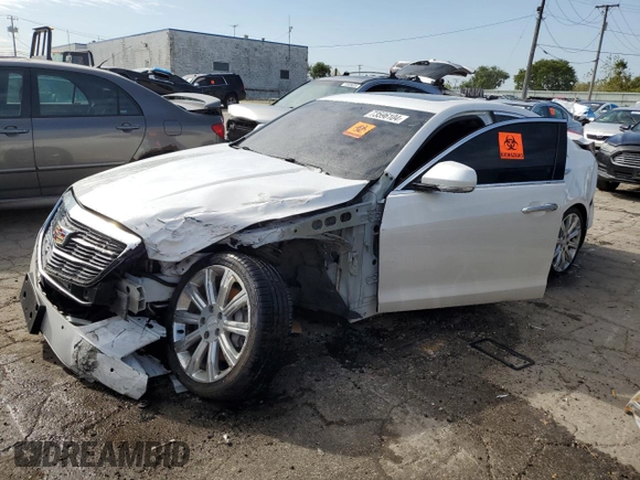 2018 Cadillac ATS Luxury RWD z VIN 1G6AB5SX8J0128917, wystawiony jako Copart lot #73596104 z przebiegiem Nie podano mil oraz Szkoda całkowita • Salvage title. Historia ofert i sprzedaży dostępna na DreamBid. Obrazek 1.
