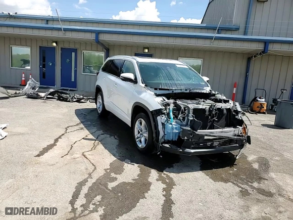 2017 Toyota Highlander Limited with VIN 5TDDZRFH8HS417304, listed as a Copart auction lot 52291805 with 103,868 mi miles and Salvage Title. Bid and sale history available at carsss.com. Image 15.