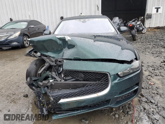 2017 Jaguar XE 25t Premium with VIN SAJAD4BG4HA955238, listed as a Copart auction lot 81522364 with 85,807 mi miles and Salvage Title. Bid and sale history available at carsss.com. Image 5.