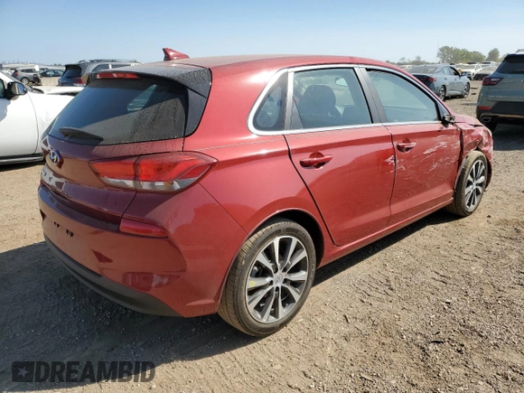 2018 Hyundai Elantra GT with VIN KMHH35LE2JU038690, listed as a Copart auction lot 70252784 with 41,710 mi miles and Salvage Title. Bid and sale history available at carsss.com. Image 3.