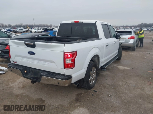 2019 Ford F-150 XL with VIN 1FTEW1C52KKF31886, listed as a IAAI auction lot 41593264 with 44,046 mi miles and . Bid and sale history available at DreamBid. Image 4.