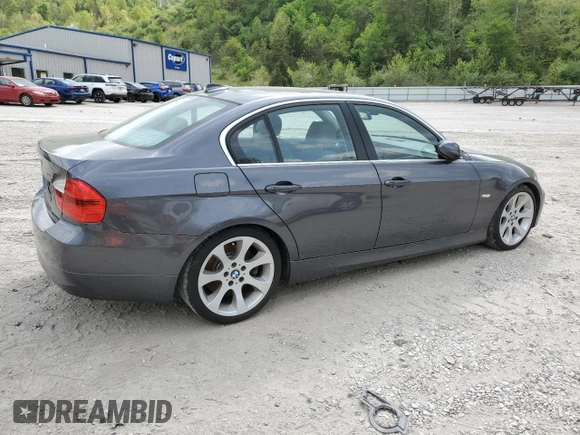 2006 BMW 3 Series 330i z VIN WBAVB33576KR77249, wystawiony jako Copart lot #54324055 z przebiegiem 93 180 mil mil oraz Szkoda całkowita • Salvage title. Historia ofert i sprzedaży dostępna na DreamBid. Obrazek 3.