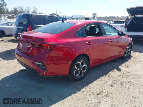 2020 Kia Forte LXS with VIN 3KPF24ADXLE179768, listed as a IAAI auction lot 41750635 with 64,324 mi miles. Bid and sale history available at carsss.com. Image 4.