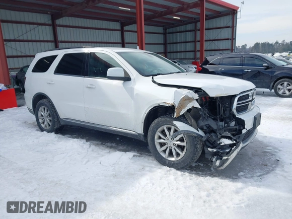 2017 Dodge Durango SXT with VIN 1C4RDJAG6HC630239, listed as a IAAI auction lot 41628390 with 113,971 mi miles and . Bid and sale history available at DreamBid. Image 1.