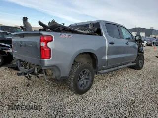 2021 Chevrolet Silverado 1500 LT Trail Boss with VIN 1GCPYFEL6MZ260014, listed as a Copart auction lot 84107774 with Not Provided miles and Salvage Title. Bid and sale history available at DreamBid. Image 3.