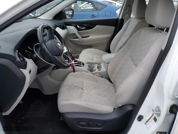 2021 Nissan Rogue Sport SV with VIN JN1BJ1BW0MW449858, listed as a Copart auction lot 85704844 with 38,505 mi miles and Salvage Title. Bid and sale history available at carsss.com. Image 7.
