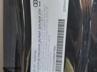 2013 Audi S5 Premium Plus with VIN WAUCGAFH9DN017848, listed as a Copart auction lot 73433534 with 102,378 mi miles and Salvage Title. Bid and sale history available at carsss.com. Image 12.