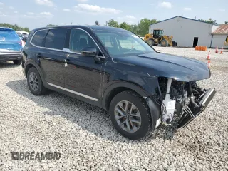 2024 Kia Telluride LX with VIN 5XYP24GC2RG494627, listed as a Copart auction lot 57634015 with 32,680 mi miles and Salvage title. Bid and sale history available at DreamBid. Image 4.