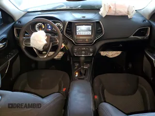 2021 Jeep Cherokee Latitude with VIN 1C4PJMCB5MD245357, listed as a Copart auction lot 45858495 with 52,187 mi miles and Salvage title. Bid and sale history available at DreamBid. Image 8.