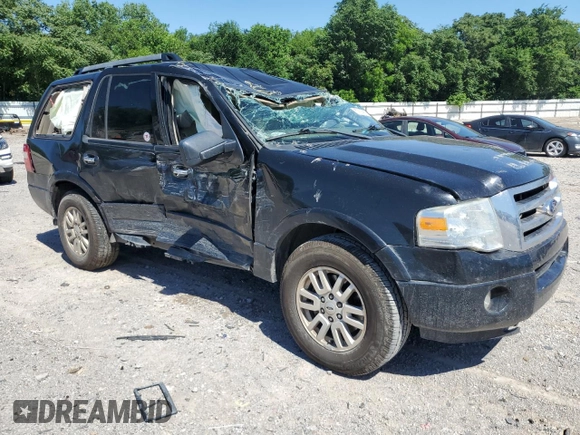 2013 Ford Expedition XLT with VIN 1FMJU1H5XDEF01285, listed as a Copart auction lot 57674905 with 223,014 mi miles and Non repairable. Bid and sale history available at DreamBid. Image 4.