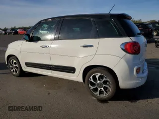 2014 FIAT 500L Easy with VIN ZFBCFABH2EZ016503, listed as a Copart auction lot 81339624 with 133,488 mi miles and Salvage Title. Bid and sale history available at carsss.com. Image 2.