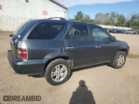 2006 Acura MDX Touring with VIN 2HNYD18696H516040, listed as a Copart auction lot 72935074 with 232,017 mi miles and Clean Title. Bid and sale history available at carsss.com. Image 3.