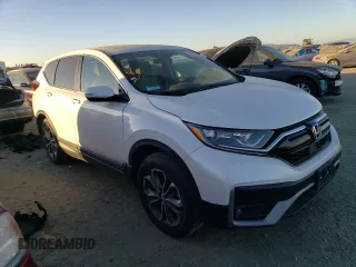 2020 Honda CR-V EX with VIN 2HKRW2H59LH673670, listed as a Copart auction lot 38844093 with 20,927 mi miles. Bid and sale history available at carsss.com. Image 4.