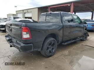 2022 Ram 1500 Lone Star with VIN 1C6SRFFT1NN313174, listed as a Copart auction lot 54848835 with 36,055 mi miles and Clean title. Bid and sale history available at DreamBid. Image 3.
