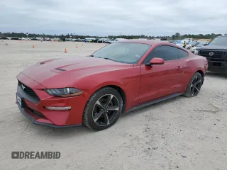 2020 Ford Mustang EcoBoost z VIN 1FA6P8TH2L5108347, wystawiony jako Copart lot #41803175 z przebiegiem 46 954 mil mil oraz Szkoda całkowita • Salvage title. Historia ofert i sprzedaży dostępna na DreamBid. Obrazek 1.