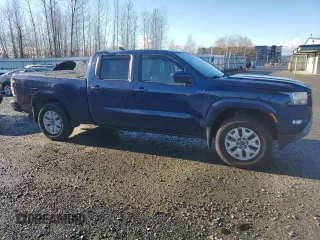 2023 Nissan Frontier SV with VIN 1N6ED1FK5PN613136, listed as a Copart auction lot 82491094 with 24,725 mi miles and Salvage Title. Bid and sale history available at carsss.com. Image 4.