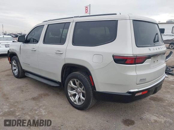 2022 Jeep Wagoneer Series II with VIN 1C4SJVBT5NS142754, listed as a IAAI auction lot 41423008 with 82,611 mi miles and . Bid and sale history available at DreamBid. Image 3.