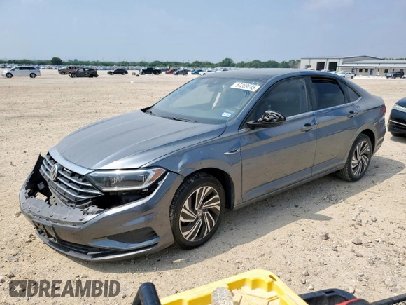 2020 Volkswagen Jetta SEL with VIN 3VWE57BU2LM095644, listed as a Copart auction lot 57269245 with 54,491 mi miles and Salvage title. Bid and sale history available at DreamBid. Image 1.