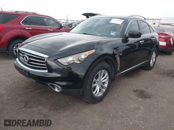 2016 Infiniti QX70 with VIN JN8CS1MU1GM130337, listed as a IAAI auction lot 42124059 with 148,876 mi miles and . Bid and sale history available at DreamBid. Image 2.