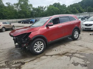 2017 Kia Sorento LX with VIN 5XYPGDA31HG332268, listed as a Copart auction lot 62585165 with Not provided miles and Salvage title. Bid and sale history available at DreamBid. Image 1.