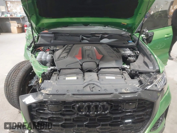 2021 Audi RS Q8 z VIN WU1ARBF11MD023634, wystawiony jako IAAI lot #41265556 z przebiegiem 16 042 mil mil oraz . Historia ofert i sprzedaży dostępna na DreamBid. Obrazek 10.