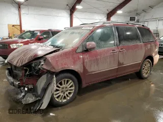 2009 Toyota Sienna XLE with VIN 5TDBK22C39S023000, listed as a Copart auction lot 88504705 with 197,811 mi miles and Salvage Title. Bid and sale history available at carsss.com. Image 1.