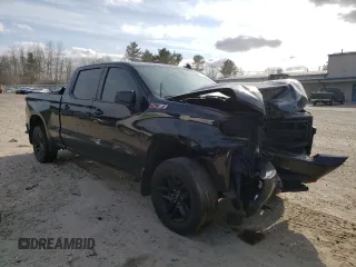 2021 Chevrolet Silverado 1500 LT Trail Boss with VIN 1GCPYFEL6MZ264192, listed as a Copart auction lot 49147325 with 99,359 mi miles and Salvage Title. Bid and sale history available at DreamBid. Image 4.