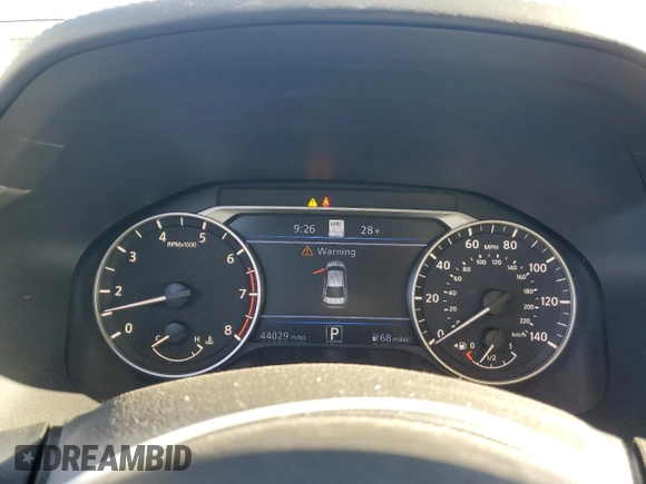 2019 Nissan Altima SL with VIN 1N4BL4EW5KC193631, listed as a Copart auction lot 44162455 with 44,029 mi miles and Salvage Title. Bid and sale history available at DreamBid. Image 9.