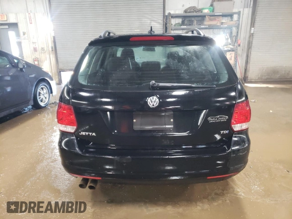 2012 Volkswagen Jetta SportWagen TDI w/Sunroof with VIN 3VWPL7AJ1CM681175, listed as a Copart auction lot 48547415 with 150,222 mi miles and Salvage Title. Bid and sale history available at carsss.com. Image 6.