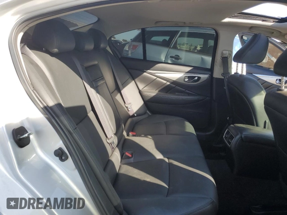 2019 Infiniti Q50 Luxe z VIN JN1EV7AP4KM543474, wystawiony jako Copart lot #52426585 z przebiegiem 50 435 mil mil oraz Szkoda całkowita • Salvage title. Historia ofert i sprzedaży dostępna na DreamBid. Obrazek 10.
