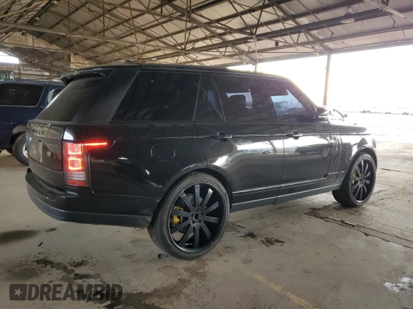 2016 Land Rover Range Rover Supercharged с VIN SALGS2EF6GA262345, выставлен на аукционе Copart как лот 48425745 с пробегом 42 385 миль миль и Списание • Salvage title. История ставок и продаж доступна на DreamBid. Изображение 3.