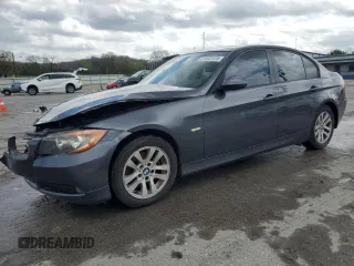 2006 BMW 3 Series 325i with VIN WBAVB13566PT04489, listed as a Copart auction lot 51803725 with 90,734 mi miles and Salvage title. Bid and sale history available at DreamBid. Image 1.