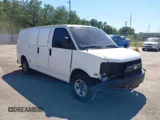 2007 Chevrolet Express Cargo z VIN 1GCFG15X671225223, wystawiony jako IAAI lot #42039296 z przebiegiem 315 525 mil mil oraz . Historia ofert i sprzedaży dostępna na DreamBid. Obrazek 1.