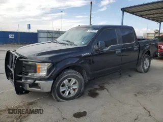 2018 Ford F-150 XL with VIN 1FTEW1C5XJKC65757, listed as a Copart auction lot 51296395 with 103,983 mi miles and Salvage Title. Bid and sale history available at carsss.com. Image 1.