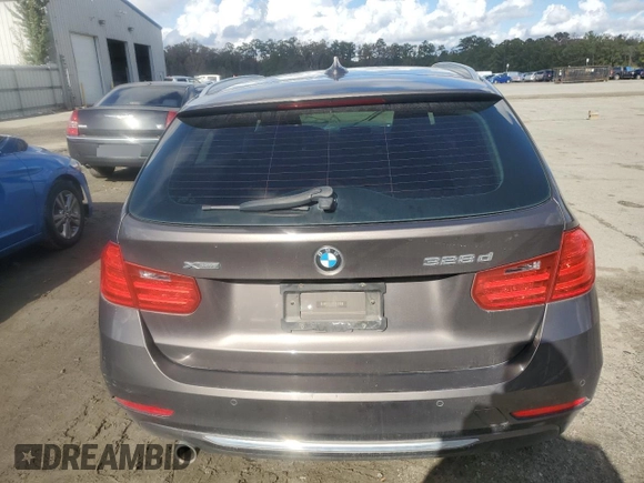 2014 BMW 3 Series 328d xDrive with VIN WBA3K5C55EK300251, listed as a Copart auction lot 85226114 with 82,657 mi miles and Salvage title. Bid and sale history available at DreamBid. Image 6.