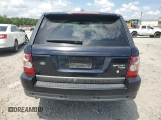2008 Land Rover Range Rover Sport HSE with VIN SALSF254X8A135130, listed as a Copart auction lot 54496565 with 182,825 mi miles and Salvage Title. Bid and sale history available at DreamBid. Image 6.