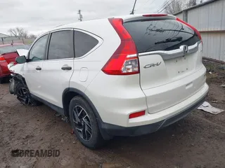 2016 Honda CR-V SE with VIN 5J6RM4H45GL070722, listed as a IAAI auction lot 41522155 with 109,357 mi miles and . Bid and sale history available at carsss.com. Image 3.