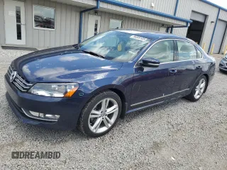 2015 Volkswagen Passat SEL Premium with VIN 1VWCT7A36FC053568, listed as a Copart auction lot 56389105 with 127,234 mi miles and Salvage title. Bid and sale history available at DreamBid. Image 1.