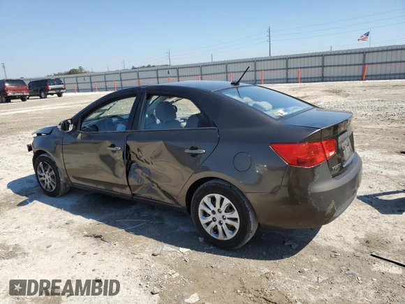 2010 Kia Forte EX with VIN KNAFU4A20A5807898, listed as a Copart auction lot 47034545 with 0 mi miles and Salvage Title. Bid and sale history available at carsss.com. Image 2.
